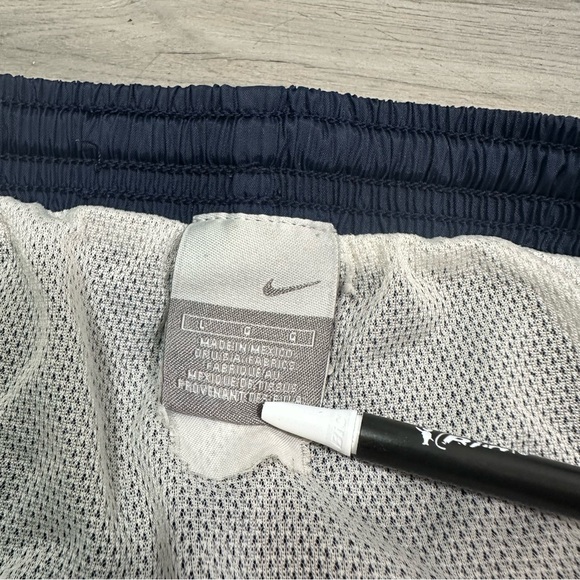 Vintage Nike Shorts Men Large Windbreaker Mesh Brief Lined Swim Hybrid Swim Y2K - Picture 2 of 8